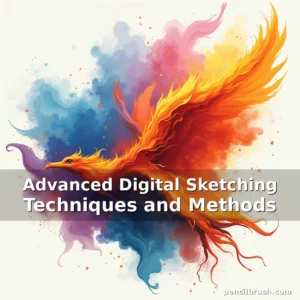 Artistic representation for Advanced Digital Sketching Techniques and Methods