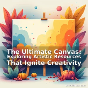Read more about the article The Ultimate Canvas: Exploring Artistic Resources That Ignite Creativity
