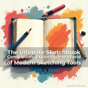 Artistic representation for The Ultimate Sketchbook Companion: Exploring the World of Modern Sketching Tools